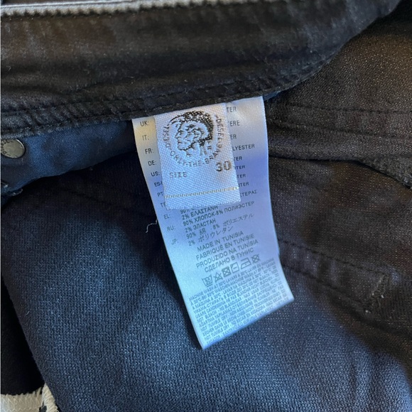 Diesel Men's Black Jeans W30 - Picture 8 of 8